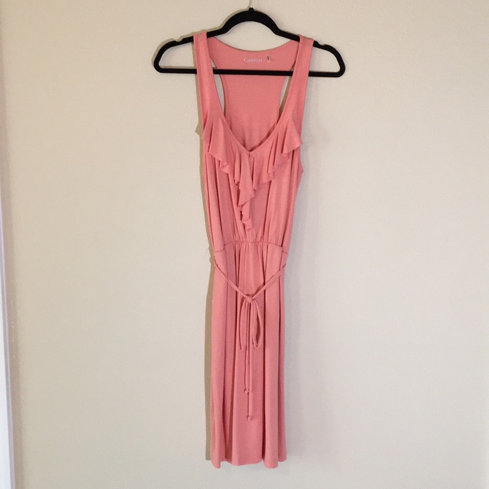Sz S Caslon peach sundress